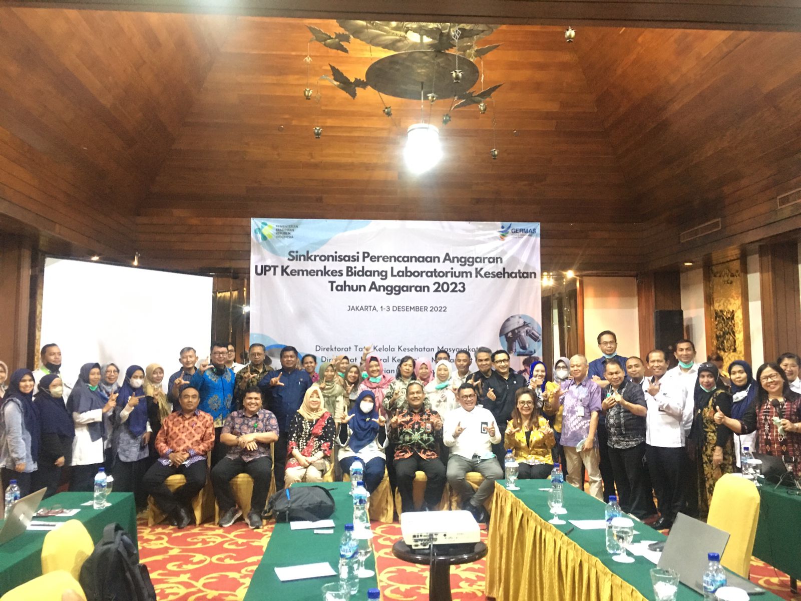 Sinkronisasi Perencanaan Anggaran UPT Kemenkes Bidang Laboratorium Kesehatan TA 2023